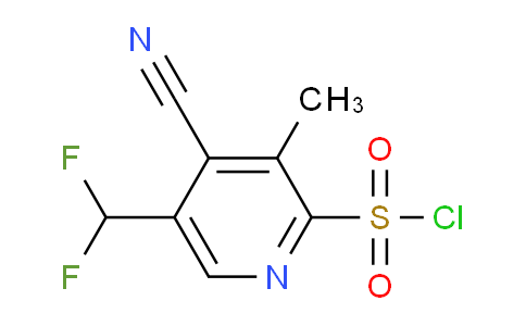 AM205769 | 1806848-31-6 | 4-Cyano-5-(difluoromethyl)-3-methylpyridine-2-sulfonyl chloride