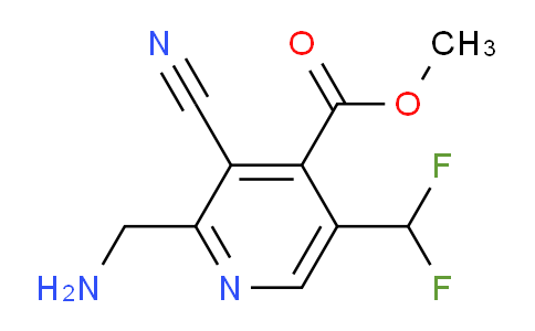 AM205770 | 1806855-09-3 | Methyl 2-(aminomethyl)-3-cyano-5-(difluoromethyl)pyridine-4-carboxylate