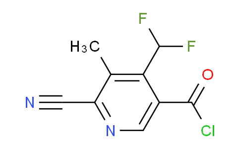 AM205771 | 1805427-33-1 | 2-Cyano-4-(difluoromethyl)-3-methylpyridine-5-carbonyl chloride