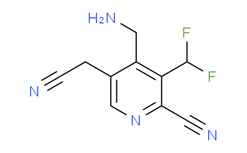 AM205779 | 1805505-07-0 | 4-(Aminomethyl)-2-cyano-3-(difluoromethyl)pyridine-5-acetonitrile