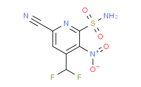 AM205783 | 1806008-56-9 | 6-Cyano-4-(difluoromethyl)-3-nitropyridine-2-sulfonamide