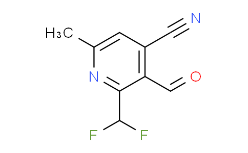 4-Cyano-2-(difluoromethyl)-6-methylpyridine-3-carboxaldehyde