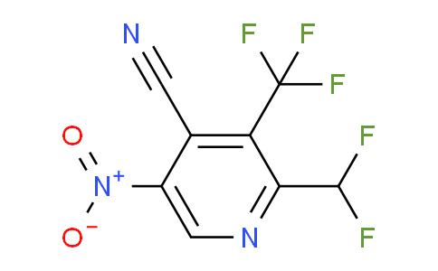 AM205808 | 1805424-95-6 | 4-Cyano-2-(difluoromethyl)-5-nitro-3-(trifluoromethyl)pyridine