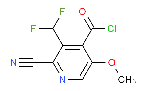 AM205825 | 1807153-15-6 | 2-Cyano-3-(difluoromethyl)-5-methoxypyridine-4-carbonyl chloride