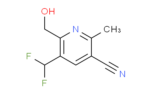 3-Cyano-5-(difluoromethyl)-2-methylpyridine-6-methanol