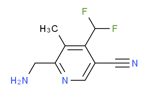 2-(Aminomethyl)-5-cyano-4-(difluoromethyl)-3-methylpyridine