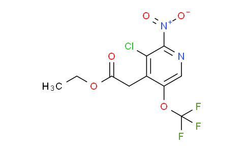 AM20584 | 1806241-62-2 | Ethyl 3-chloro-2-nitro-5-(trifluoromethoxy)pyridine-4-acetate