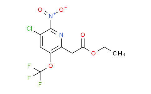 AM20585 | 1806098-68-9 | Ethyl 3-chloro-2-nitro-5-(trifluoromethoxy)pyridine-6-acetate