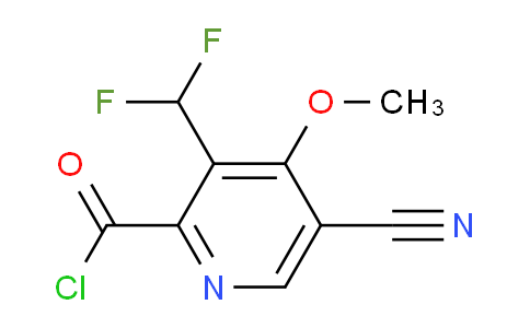 AM205858 | 1806980-13-1 | 5-Cyano-3-(difluoromethyl)-4-methoxypyridine-2-carbonyl chloride