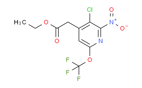 AM20586 | 1806119-19-6 | Ethyl 3-chloro-2-nitro-6-(trifluoromethoxy)pyridine-4-acetate