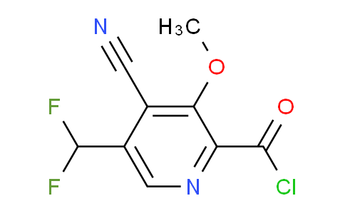 AM205860 | 1805971-85-0 | 4-Cyano-5-(difluoromethyl)-3-methoxypyridine-2-carbonyl chloride