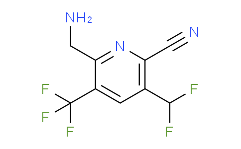 AM205863 | 1806957-41-4 | 2-(Aminomethyl)-6-cyano-5-(difluoromethyl)-3-(trifluoromethyl)pyridine