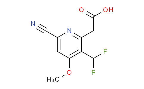 AM205875 | 1806858-04-7 | 6-Cyano-3-(difluoromethyl)-4-methoxypyridine-2-acetic acid