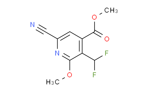 AM205881 | 1806986-10-6 | Methyl 6-cyano-3-(difluoromethyl)-2-methoxypyridine-4-carboxylate