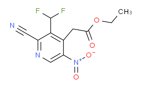 AM205882 | 1804424-34-7 | Ethyl 2-cyano-3-(difluoromethyl)-5-nitropyridine-4-acetate