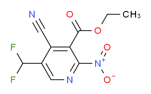 AM205886 | 1805566-64-6 | Ethyl 4-cyano-5-(difluoromethyl)-2-nitropyridine-3-carboxylate