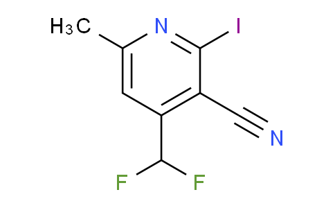 AM205887 | 1804490-17-2 | 3-Cyano-4-(difluoromethyl)-2-iodo-6-methylpyridine