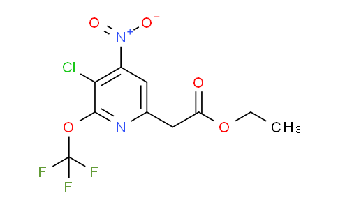 AM20589 | 1804596-68-6 | Ethyl 3-chloro-4-nitro-2-(trifluoromethoxy)pyridine-6-acetate