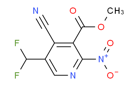 AM205892 | 1807153-02-1 | Methyl 4-cyano-5-(difluoromethyl)-2-nitropyridine-3-carboxylate