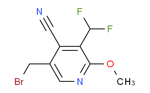 5-(Bromomethyl)-4-cyano-3-(difluoromethyl)-2-methoxypyridine