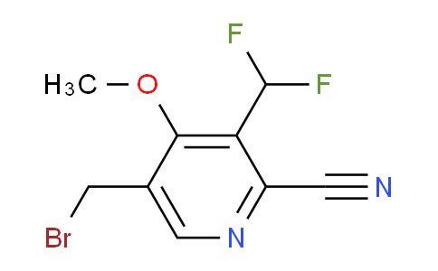 AM205906 | 1805287-04-0 | 5-(Bromomethyl)-2-cyano-3-(difluoromethyl)-4-methoxypyridine