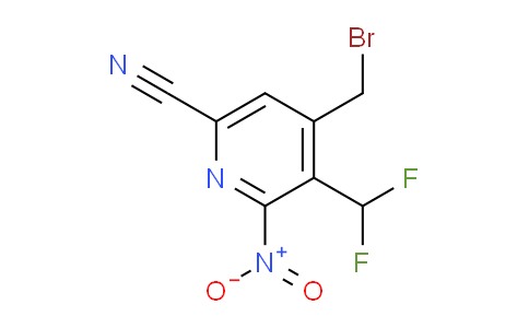 AM205907 | 1806957-40-3 | 4-(Bromomethyl)-6-cyano-3-(difluoromethyl)-2-nitropyridine