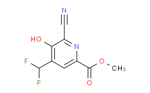 AM205908 | 1805428-75-4 | Methyl 2-cyano-4-(difluoromethyl)-3-hydroxypyridine-6-carboxylate