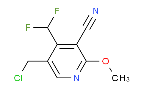 AM205912 | 1804374-51-3 | 5-(Chloromethyl)-3-cyano-4-(difluoromethyl)-2-methoxypyridine