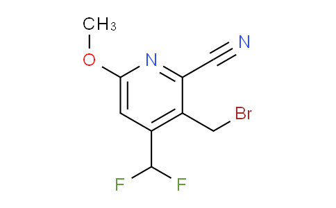 AM205924 | 1807074-94-7 | 3-(Bromomethyl)-2-cyano-4-(difluoromethyl)-6-methoxypyridine