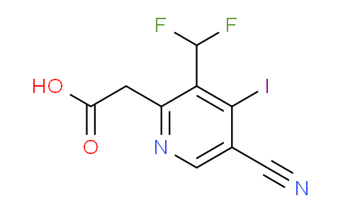 AM205928 | 1806958-17-7 | 5-Cyano-3-(difluoromethyl)-4-iodopyridine-2-acetic acid