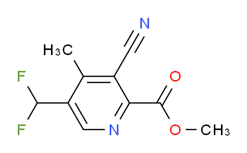 AM205929 | 1805284-68-7 | Methyl 3-cyano-5-(difluoromethyl)-4-methylpyridine-2-carboxylate