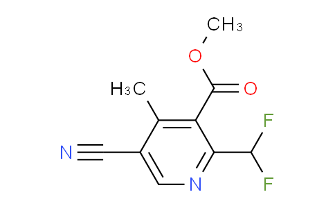 AM205931 | 1804422-90-9 | Methyl 5-cyano-2-(difluoromethyl)-4-methylpyridine-3-carboxylate