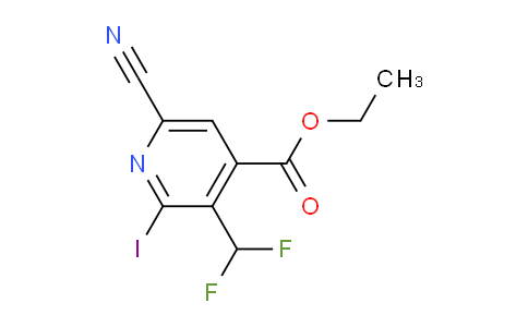 AM205932 | 1806956-89-7 | Ethyl 6-cyano-3-(difluoromethyl)-2-iodopyridine-4-carboxylate