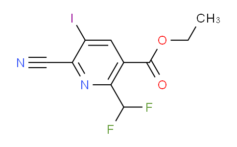 AM205934 | 1806957-20-9 | Ethyl 2-cyano-6-(difluoromethyl)-3-iodopyridine-5-carboxylate