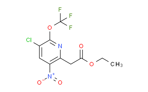 AM20595 | 1806140-69-1 | Ethyl 3-chloro-5-nitro-2-(trifluoromethoxy)pyridine-6-acetate