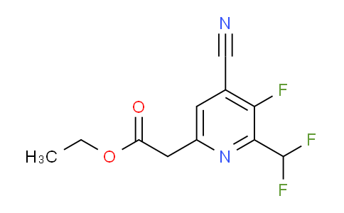 AM205953 | 1805422-07-4 | Ethyl 4-cyano-2-(difluoromethyl)-3-fluoropyridine-6-acetate