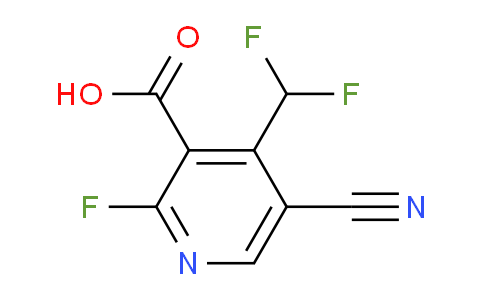 AM205959 | 1806874-25-8 | 5-Cyano-4-(difluoromethyl)-2-fluoropyridine-3-carboxylic acid