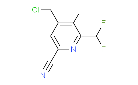 AM205960 | 1804731-42-7 | 4-(Chloromethyl)-6-cyano-2-(difluoromethyl)-3-iodopyridine