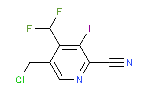 AM205962 | 1807096-73-6 | 5-(Chloromethyl)-2-cyano-4-(difluoromethyl)-3-iodopyridine