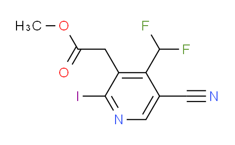 AM205963 | 1807098-46-9 | Methyl 5-cyano-4-(difluoromethyl)-2-iodopyridine-3-acetate