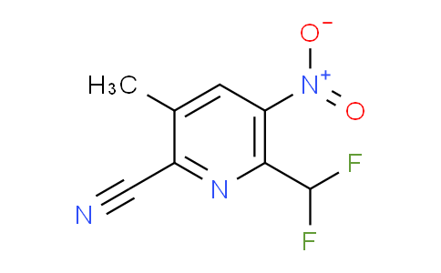 AM205968 | 1805972-30-8 | 2-Cyano-6-(difluoromethyl)-3-methyl-5-nitropyridine