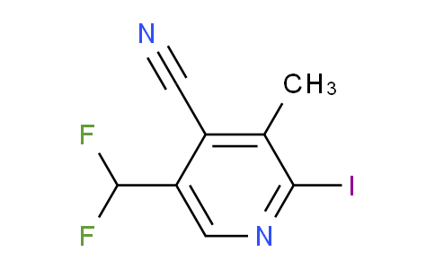 AM205971 | 1804730-14-0 | 4-Cyano-5-(difluoromethyl)-2-iodo-3-methylpyridine