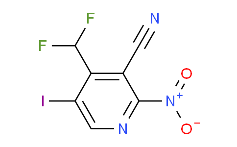 AM205975 | 1805386-18-8 | 3-Cyano-4-(difluoromethyl)-5-iodo-2-nitropyridine