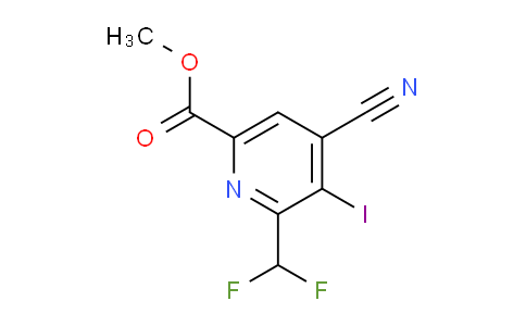 AM205976 | 1807088-54-5 | Methyl 4-cyano-2-(difluoromethyl)-3-iodopyridine-6-carboxylate