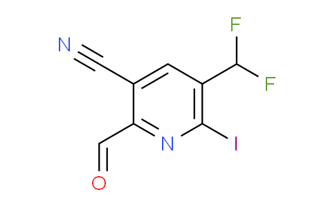 AM205978 | 1805092-18-5 | 3-Cyano-5-(difluoromethyl)-6-iodopyridine-2-carboxaldehyde