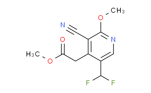 AM205980 | 1806845-81-7 | Methyl 3-cyano-5-(difluoromethyl)-2-methoxypyridine-4-acetate