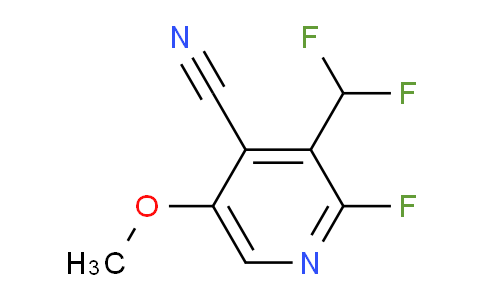 AM205981 | 1804484-80-7 | 4-Cyano-3-(difluoromethyl)-2-fluoro-5-methoxypyridine