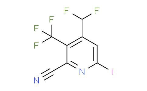 AM205986 | 1806858-26-3 | 2-Cyano-4-(difluoromethyl)-6-iodo-3-(trifluoromethyl)pyridine