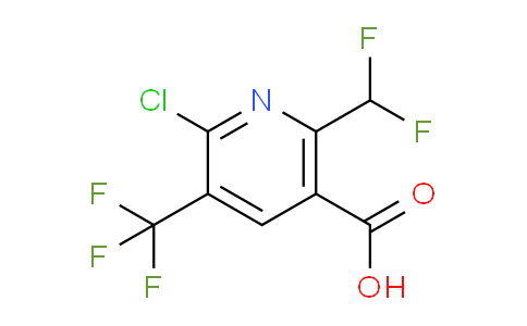 AM205990 | 1805423-39-5 | 2-Chloro-6-(difluoromethyl)-3-(trifluoromethyl)pyridine-5-carboxylic acid