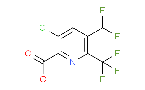 AM205992 | 1806904-09-5 | 3-Chloro-5-(difluoromethyl)-6-(trifluoromethyl)pyridine-2-carboxylic acid